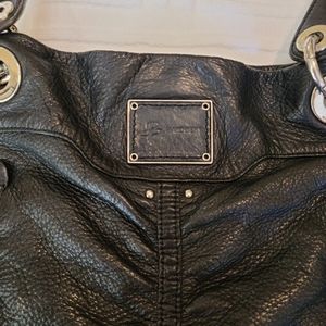 B. MAKOWSKY Black Leather purse